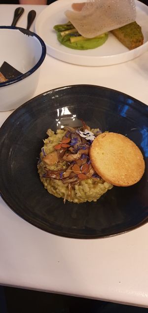 Risotto à l'estragon at brEAThe Restaurant - Pigalle in Paris