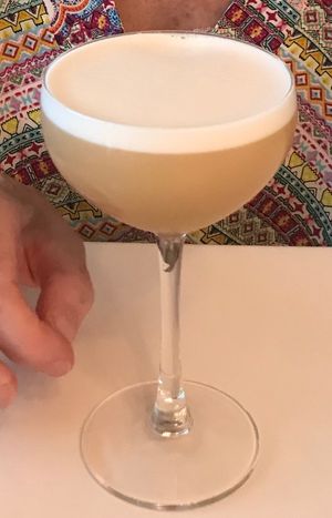 Amaretto and Frangelico cocktail  at brEAThe Restaurant - Pigalle in Paris