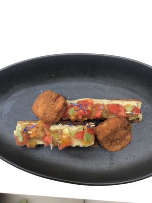 Chèvre chaud  at brEAThe Restaurant - Pigalle in Paris