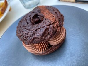 Chocolate dessert at brEAThe Restaurant - Pigalle in Paris