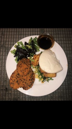 Tofu bao and sweet potato croquettes  at Sumo in Beverley