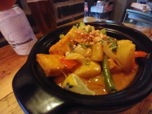 Tofu in red curry at Sumo in Beverley