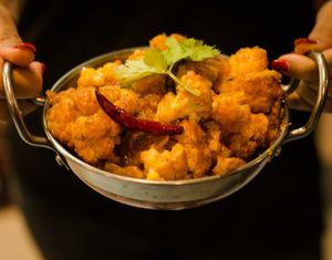 Aloo Gobi  at Jashn Food of India in Torquay