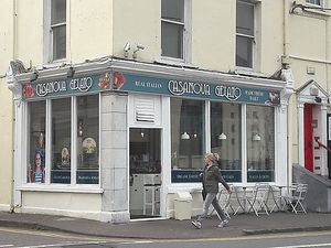 front:) at Casanova Gelato in Cork