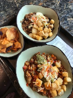 Tofu bowls  at Walt Disney World - Satu'li Canteen in Lake Buena Vista
