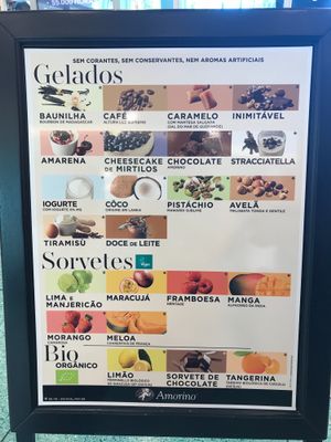 Sabores at Amorino - Vasco da Gama in Lisbon