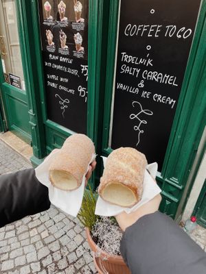   at Waffle Point U Kajetana in Prague