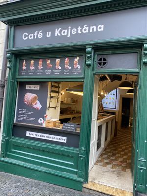   at Waffle Point U Kajetana in Prague