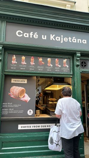   at Waffle Point U Kajetana in Prague