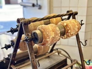 Cinnamon & Almond Trdelniky  at Waffle Point U Kajetana in Prague