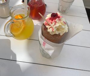   at Waffle Point U Kajetana in Prague