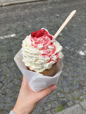   at Waffle Point U Kajetana in Prague