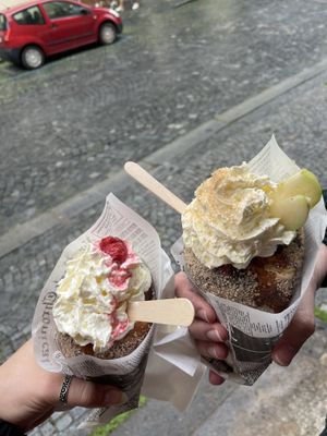   at Waffle Point U Kajetana in Prague