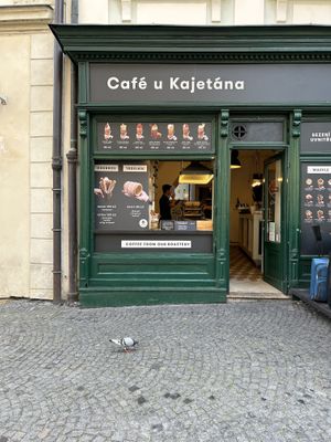   at Waffle Point U Kajetana in Prague