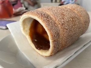   at Waffle Point U Kajetana in Prague