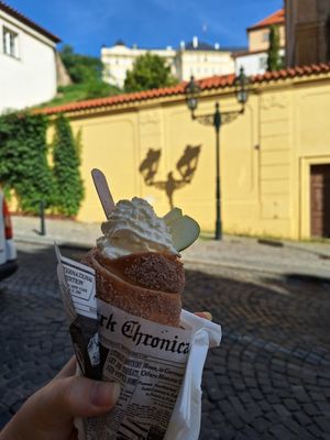  at Waffle Point U Kajetana in Prague