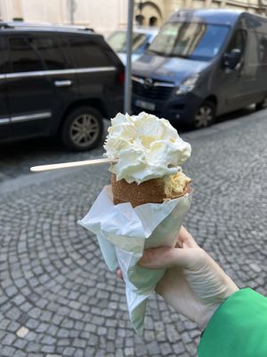   at Waffle Point U Kajetana in Prague