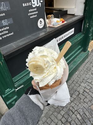   at Waffle Point U Kajetana in Prague