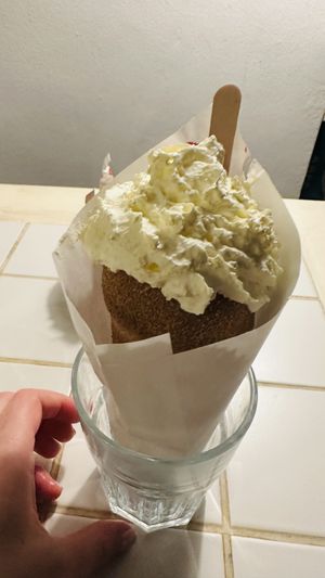   at Waffle Point U Kajetana in Prague