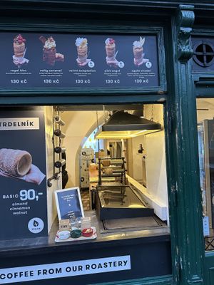   at Waffle Point U Kajetana in Prague