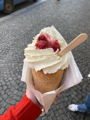   at Waffle Point U Kajetana in Prague