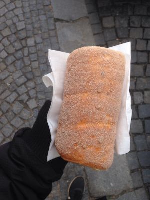 Vegan one With cinnamon at Waffle Point U Kajetana in Prague