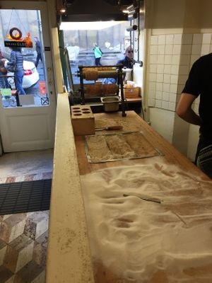 Sugar and other coating  at Waffle Point U Kajetana in Prague