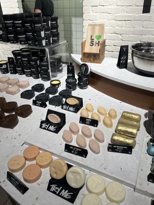   at LUSH - Oxford St in London