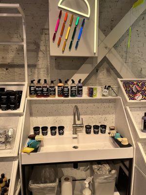   at LUSH - Oxford St in London