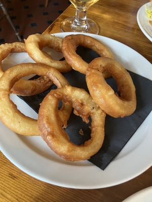 Side onion rings  at Fox and Hounds Inn in Cleator