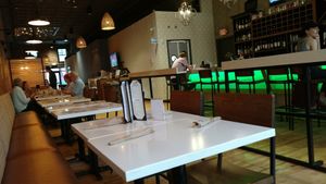 Inside at Aladdin's Eatery in Cincinnati