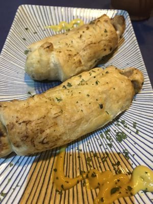 Sausage roll at Sa Capca in Blanes