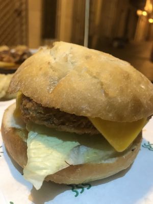 Burger at Sa Capca in Blanes