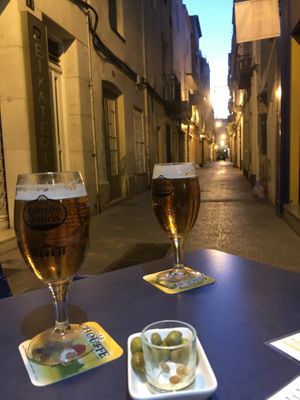 Terrace at Sa Capca in Blanes