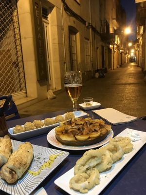 Terrace at Sa Capca in Blanes