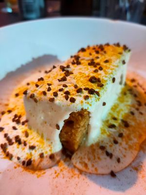 Carrot cake at Sa Capca in Blanes