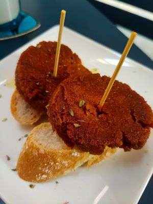 Chorizo (salami) at Sa Capca in Blanes