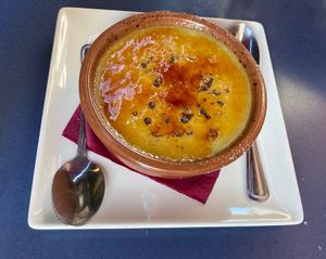 Creme de Catalan   at Sa Capca in Blanes