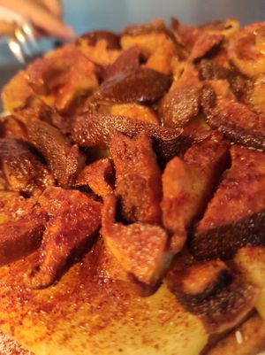 Shitake a feira at Sa Capca in Blanes