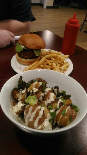 Vegan at Hopyard Beer Bar in Halifax