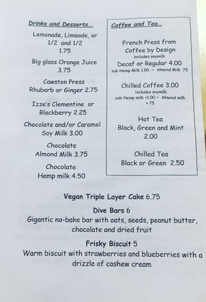 Menu 3/3 at Simply Vegan by Silly's in Portland