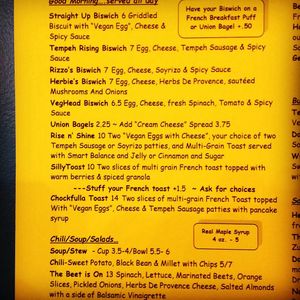Spring 2019 Menu - Page 1 at Simply Vegan by Silly's in Portland