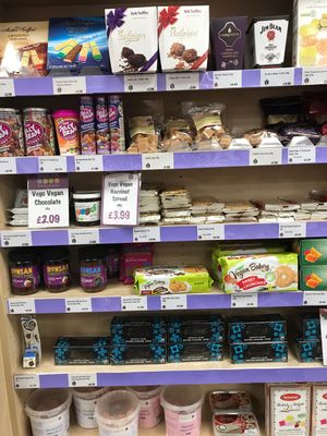 Vegan snacks  at Grape Tree in Bristol