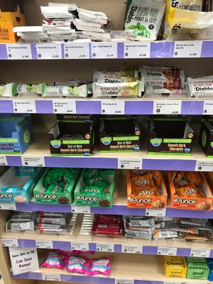 Low sugar snacks  at Grape Tree in Bristol