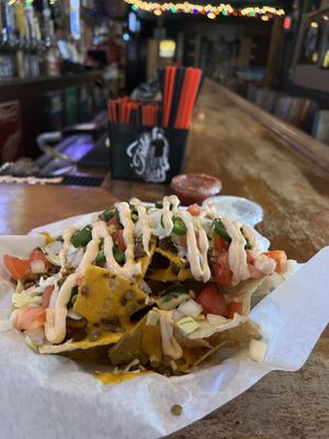 Loaded nachos  at Old Shillelagh in Detroit