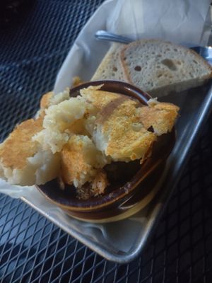 Vegan shepherds pie!!!! at Old Shillelagh in Detroit