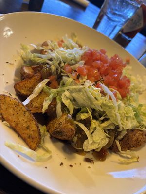 vegan slopper with just egg added  at Brues Alehouse Brewing Co in Pueblo