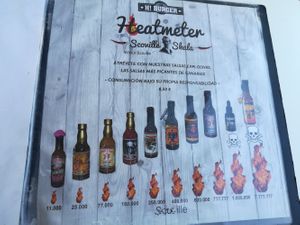 Salsas Picantes at H Burger  in Gran Canaria