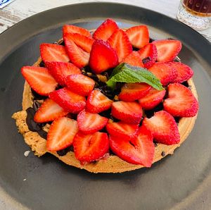   at Hari's Creperie in Crete