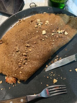   at Hari's Creperie in Crete